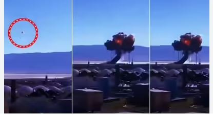 अमेरिका में F-16 फाइटर जेट क्रैश