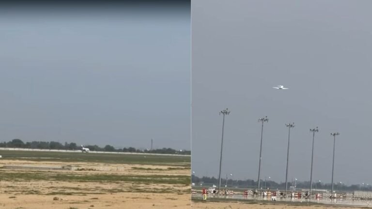 नोएडा इंटरनेशनल एयरपोर्ट से ऐतिहासिक उड़ान, CM योगी और राज्यपाल आनंदी बेन को लेकर पहली फ्लाइट रवाना