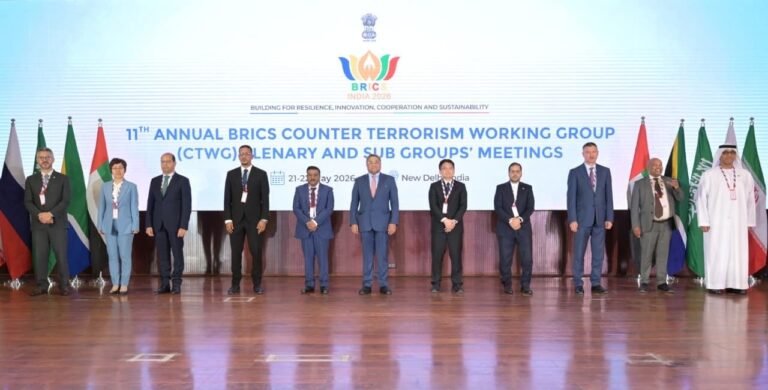ब्रिक्स बैठक में बोला भारत- आतंकवाद-मुक्त दुनिया के लिए सहयोग बढ़ाना जरूरी