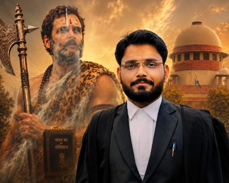 परशुराम विवाद पर प्रशांत का बड़ा बयान, आस्था से खिलवाड़ बर्दाश्त नहीं