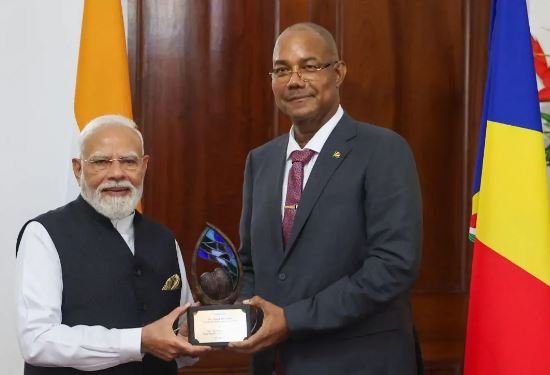 मोदी को सेशेल्स का सर्वोच्च सम्मान