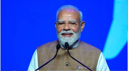 पेरिस में पीएम मोदी का संबोधन