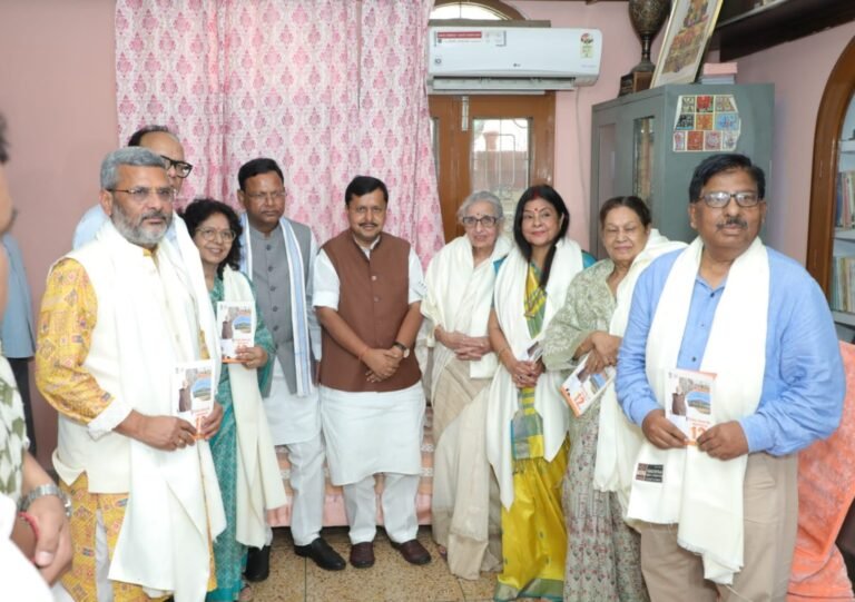 विशेष जनसंपर्क अभियान के तहत पद्म सम्मानित विभूतियों से मिले भाजपा प्रदेश अध्यक्ष