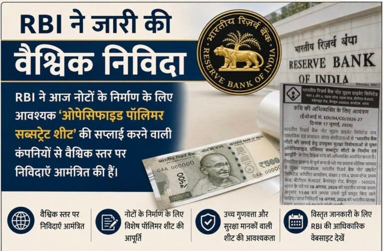 RBI का बड़ा कदम: देश में प्लास्टिक नोटों की तैयारी