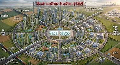 आगरा, अलीगढ़ के बीच बसेगा नया शहर