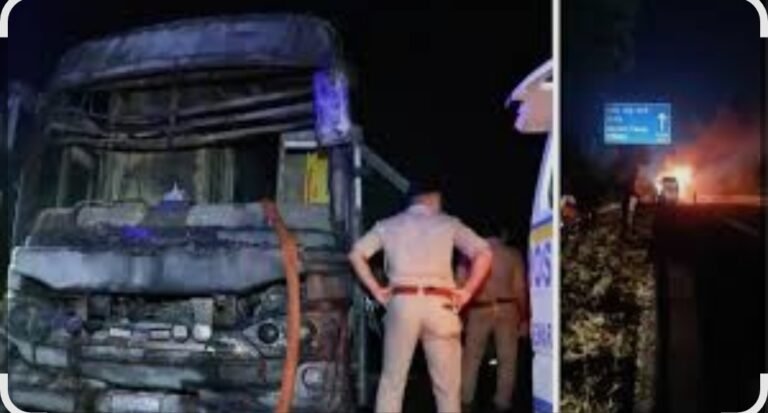 यमुना एक्सप्रेसवे पर काल बनी बस, 9 यात्रियों की मौत से मचा हड़कंप