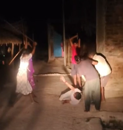 युवक को पट्टे से घसीटा, लाठी-डंडों से पीट-पीटकर ले ली जान