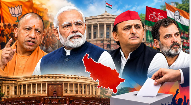 बीजेपी और सपा को मिली सफलता